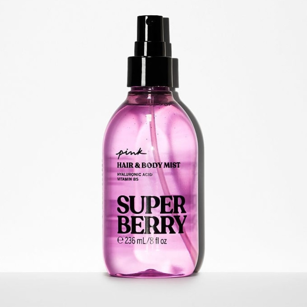 Victoria’s Secret PINK Super Berry Boosting Body Lotion Set Nwt - Picture 5 of 7